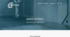 Desktop Screenshot of camuitaly.com